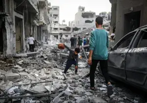 Gaza sufre hambre y enfermedades un año tras alto el fuego