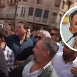 Santiago Abascal sufre agresión física en Tarragona durante su gira por Cataluña