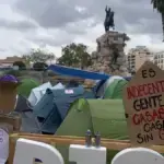 Martínez pide al delegado del Gobierno desalojar la acampada de Palma Martínez pide al delegado del Gobierno desalojar la acampada de Palma