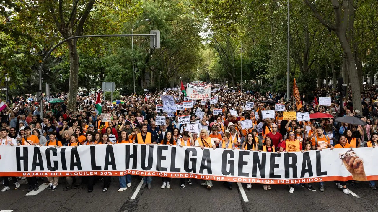 CC.OO. y UGT convocan huelga general sin fecha oficial en precampaña