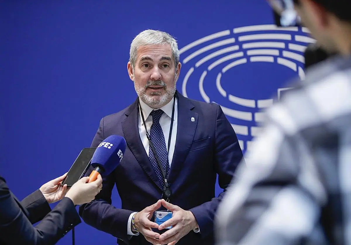 Clavijo busca apoyo irlandés para fondos RUP en Bruselas