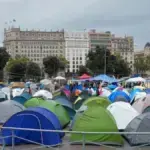 El Sindicat de Llogateres abandona la acampada de Barcelona