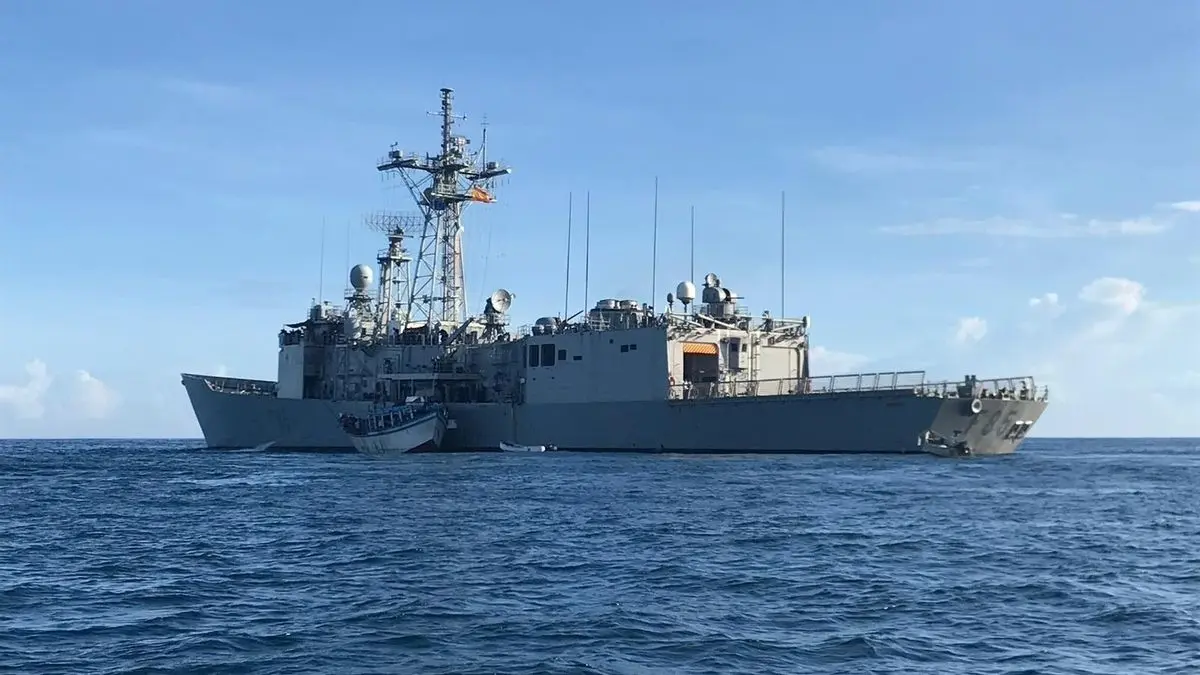 Buques marroquíes entran en aguas españolas y la Armada responde