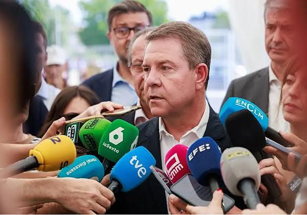 Emiliano García-Page rechaza la financiación autonómica en precampaña