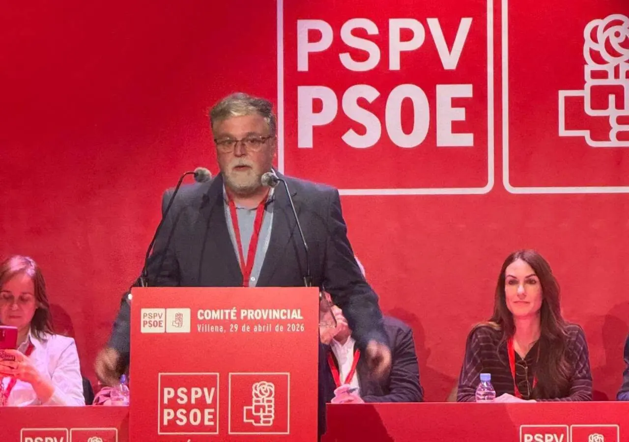 Fulgencio Cerdán encabeza la lista socialista al Congreso por Alicante