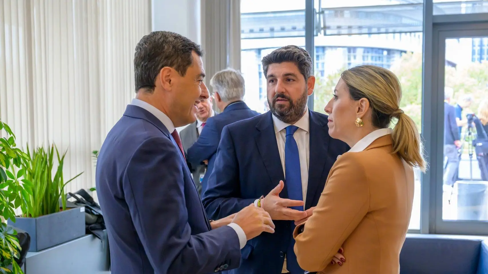 Una delegación de alcaldes ucranianos visita Murcia y conoce Caetra
