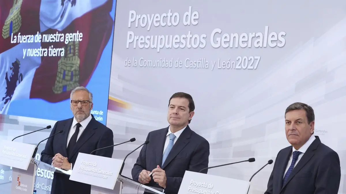 Mañueco y Pollán presentan presupuesto 2027 de 16.472 M€