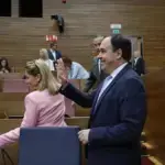 Juanfran Pérez Llorca defiende a Feijóo en sesión de control