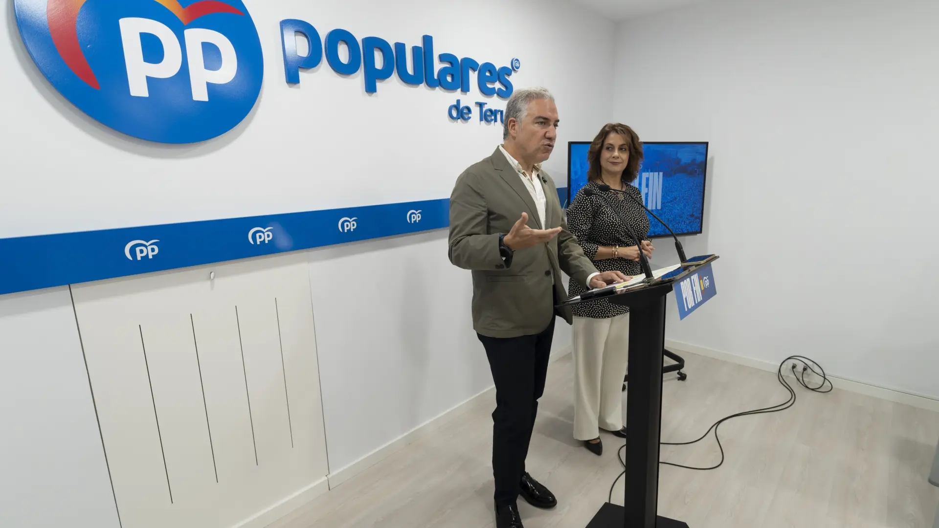 Elías Bendodo asegura compromiso del PP con pensiones públicas