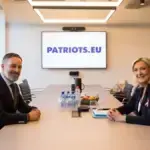 Santiago Abascal se reúne en Bruselas con líderes Patriotas por Europa