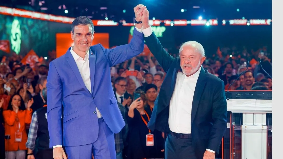 Pedro Sánchez apoya a Lula antes de la vuelta del 25 de octubre