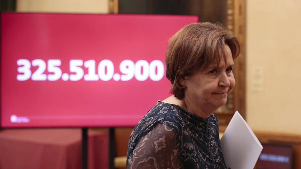 Carmen Moriyón presenta el presupuesto 2027 de 325,5 millones