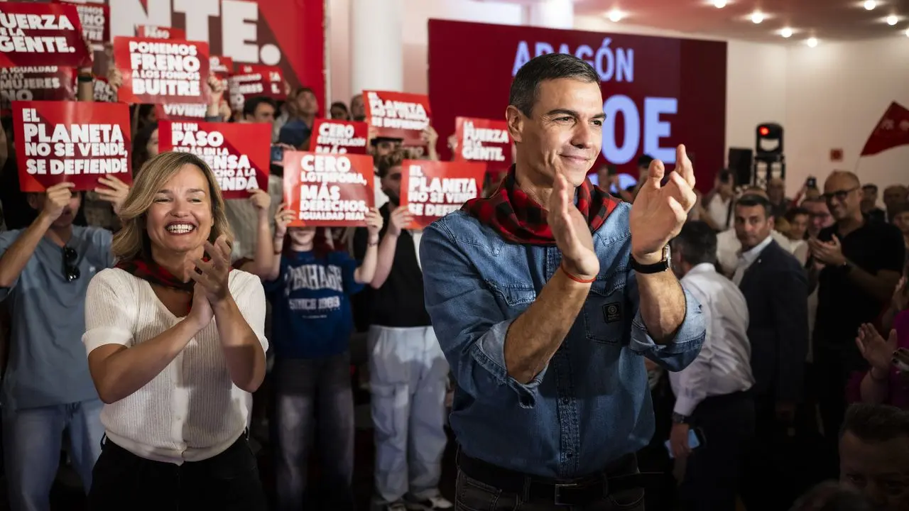 Pedro Sánchez critica a PP y Vox la ley de nietos