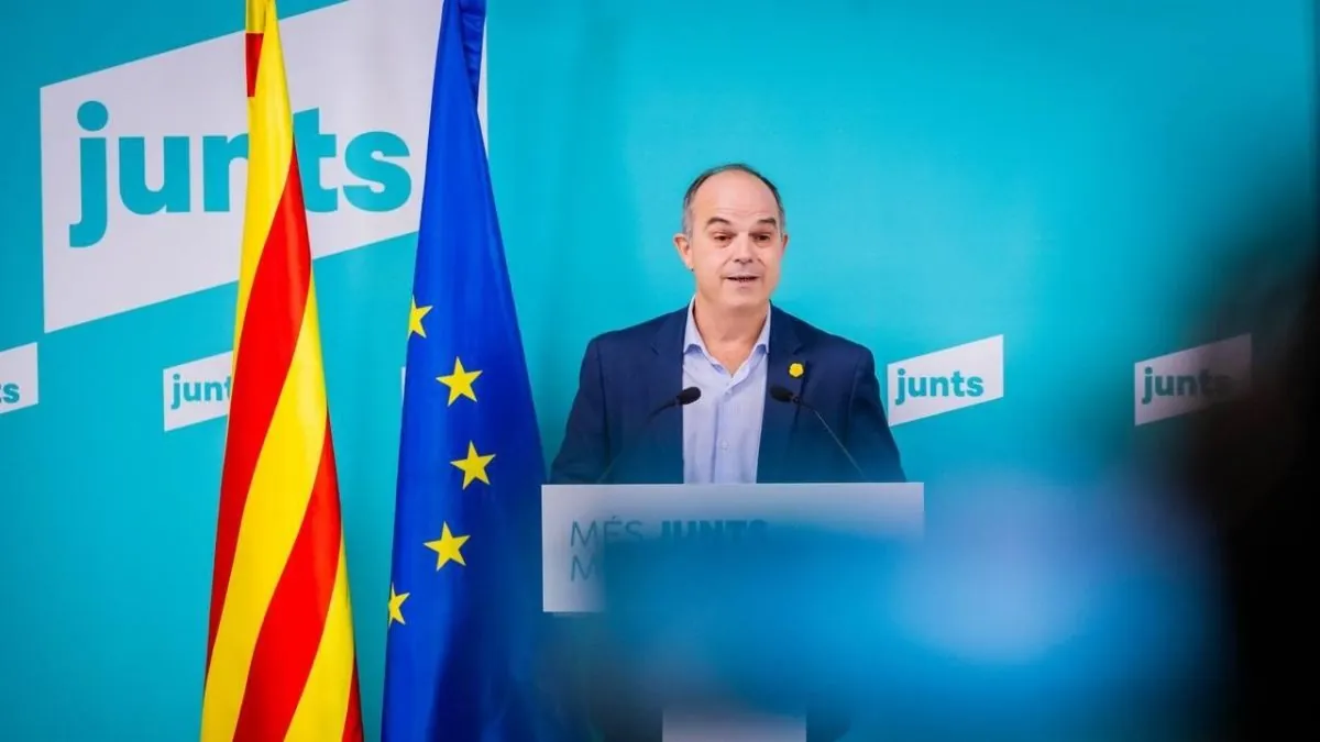Jordi Turull anuncia último año sin miembros de Junts en homenaje