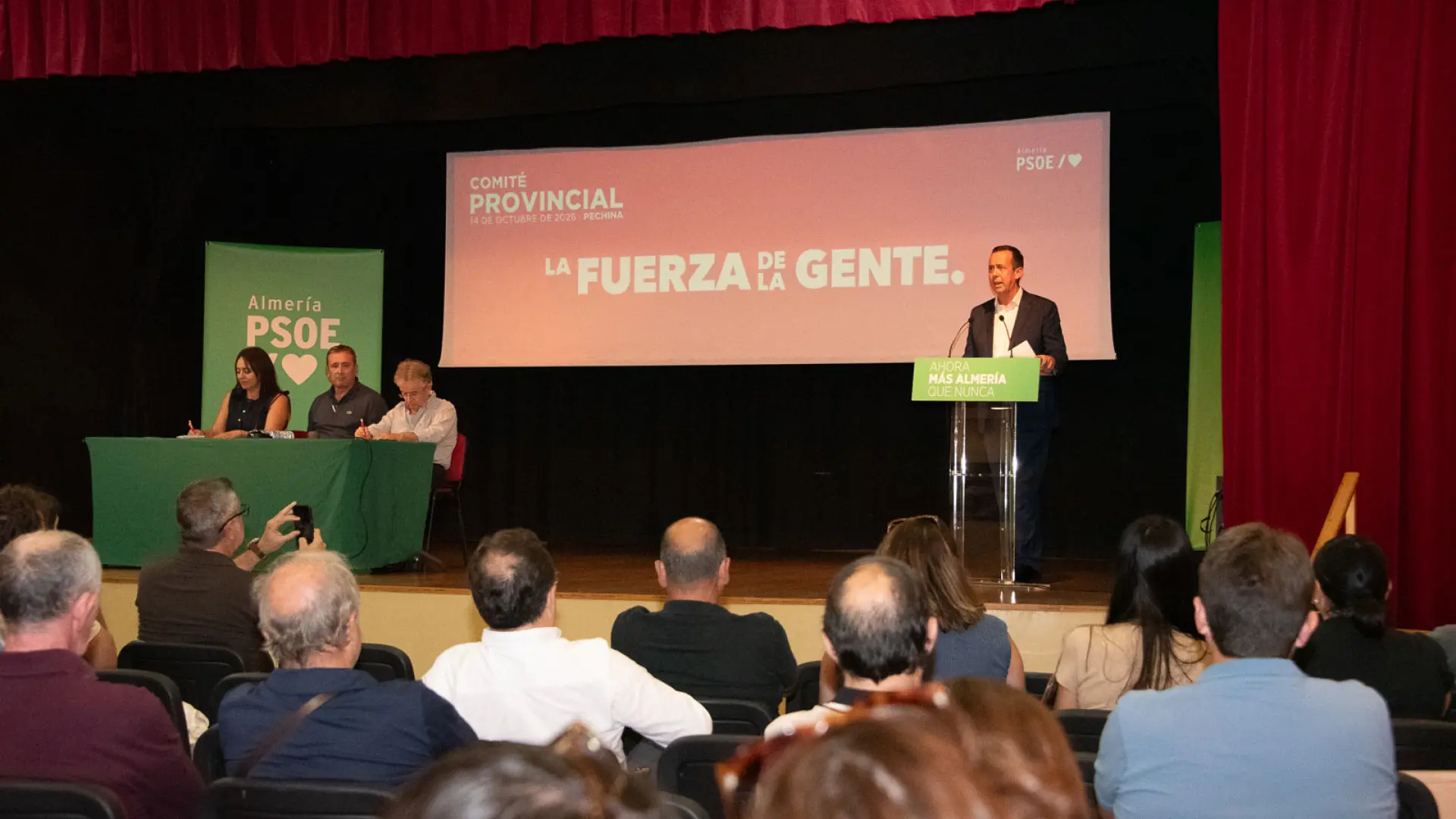 El PSOE de Almería aprueba listas con Anabel Mateos y José Martín