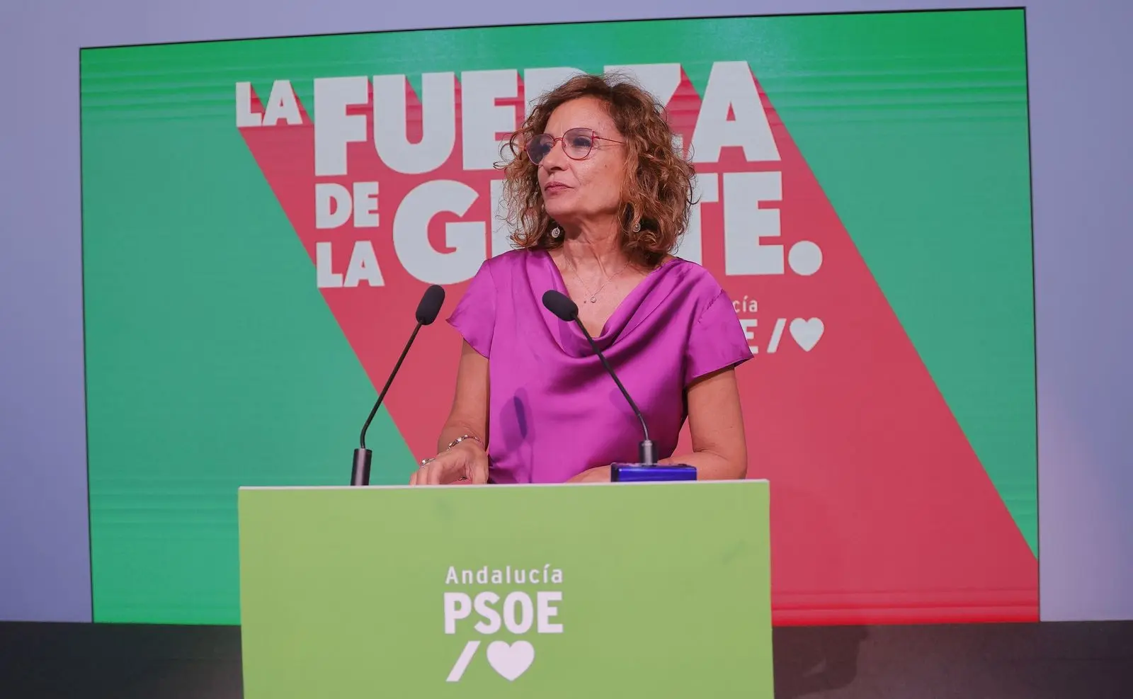 María Jesús Montero reordena listas del PSOE en Jaén