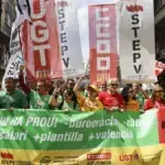 Los sindicatos valencianos proponen una huelga el 11 de noviembre