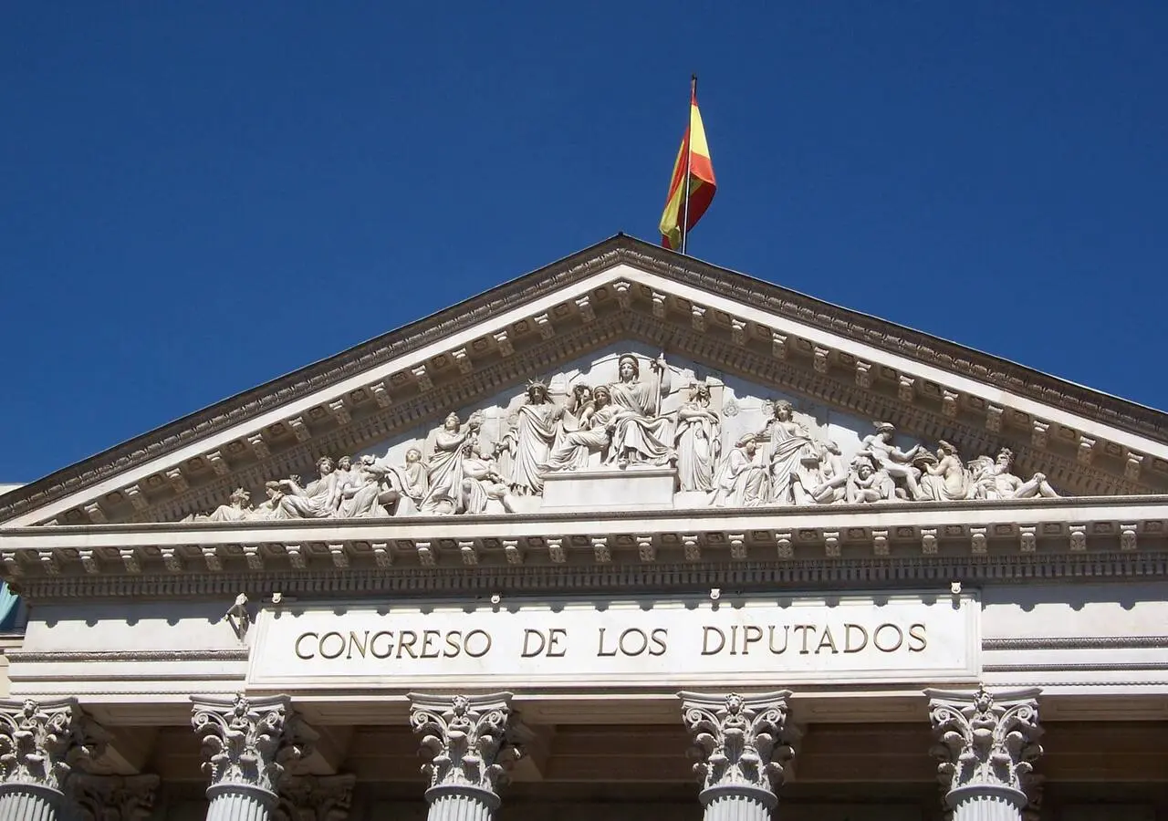 Fachada del Congreso de los Diputados en una imagen de archivo / Asprocan