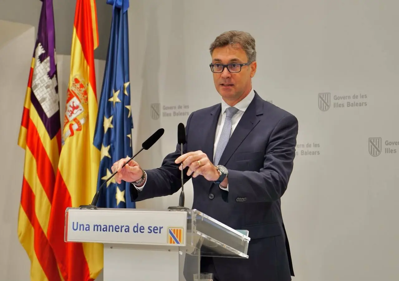 Antoni Costa, tras el Consell de Govern / CAIB