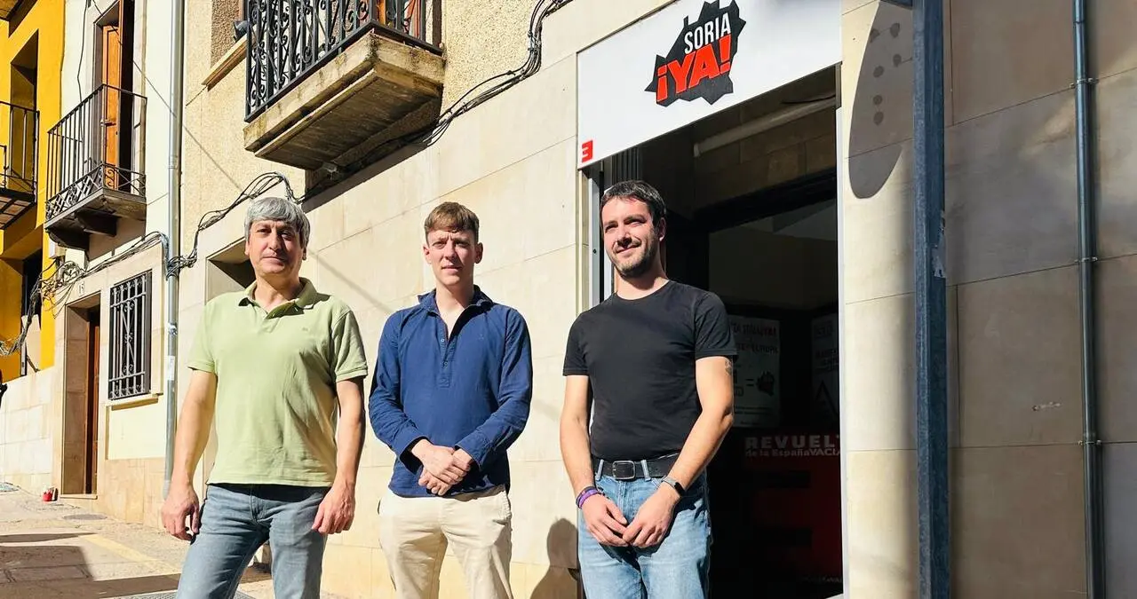 Palomar, Martínez y Romera, tres de los cuatro candidatos en las primarias de Soria ¡YA! / SoriaYA