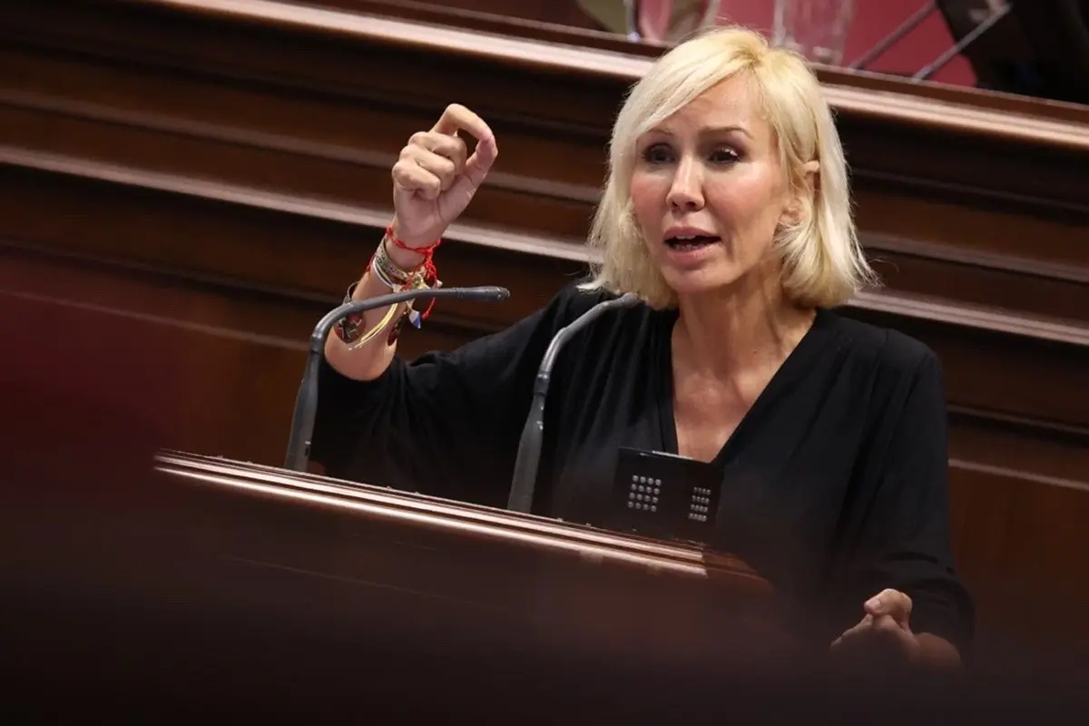 La diputada Rebeca Paniagua. La diputada Rebeca Paniagua. (C7)