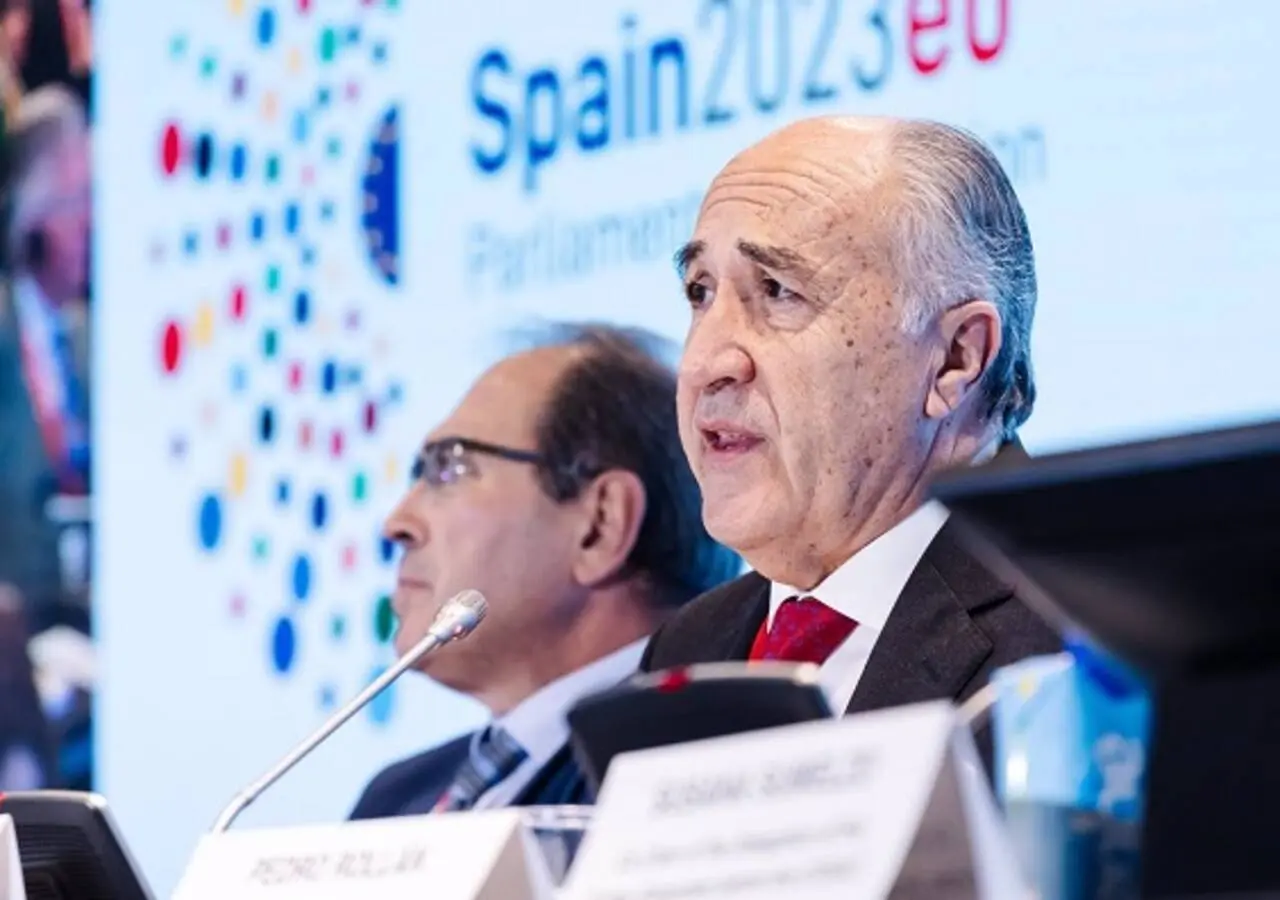 Landaluce en un acto / Carlos Luján - Europa Press