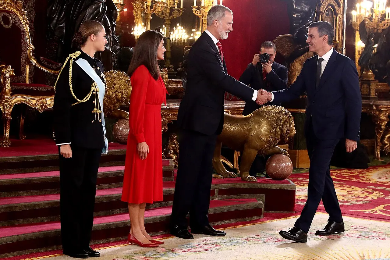 Pedro Sánchez en la Fiesta Nacional 2024 (4)