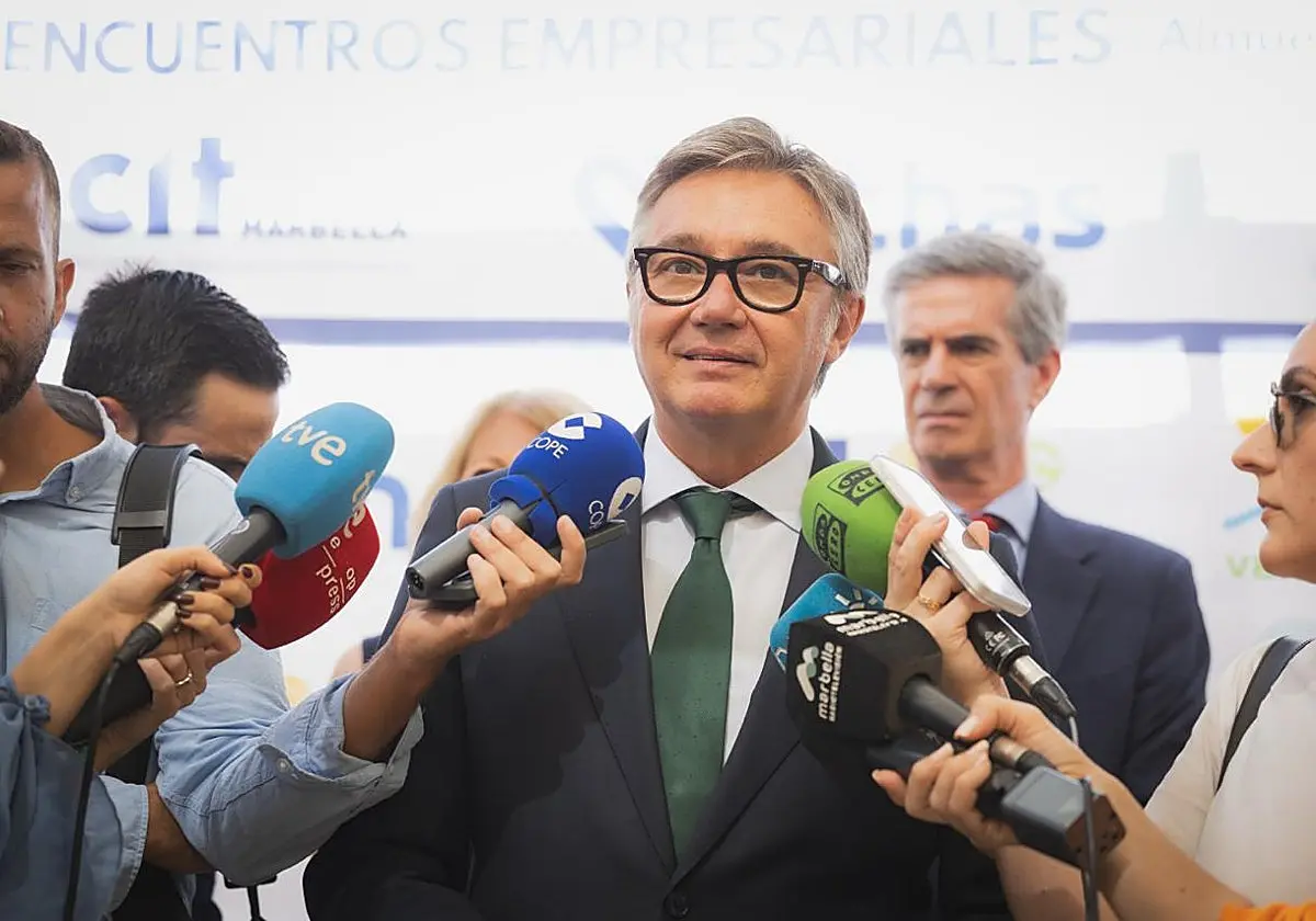 Mauel Gavira, presidente del grupo parlamentario Vox en Andalucía Mauel Gavira, presidente del grupo parlamentario Vox en And