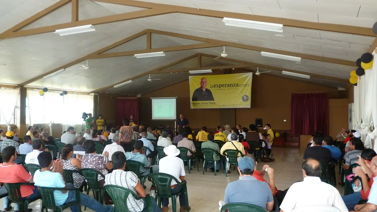 Frente Amplio party (Costa Rica) provincial assembly at Quesada in 2013
