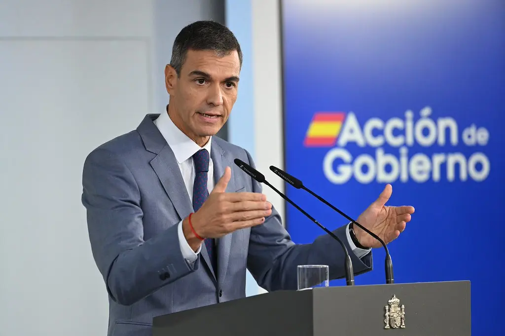 Pedro Sánchez comparece tras el Consejo de Ministros (06/10/26)