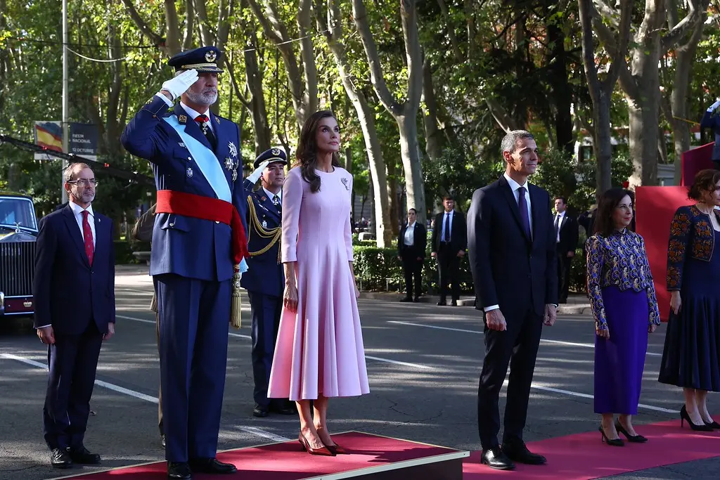 Pedro Sánchez asiste a los actos conmemorativos del Día de la Fiesta Nacional (12/10/26)