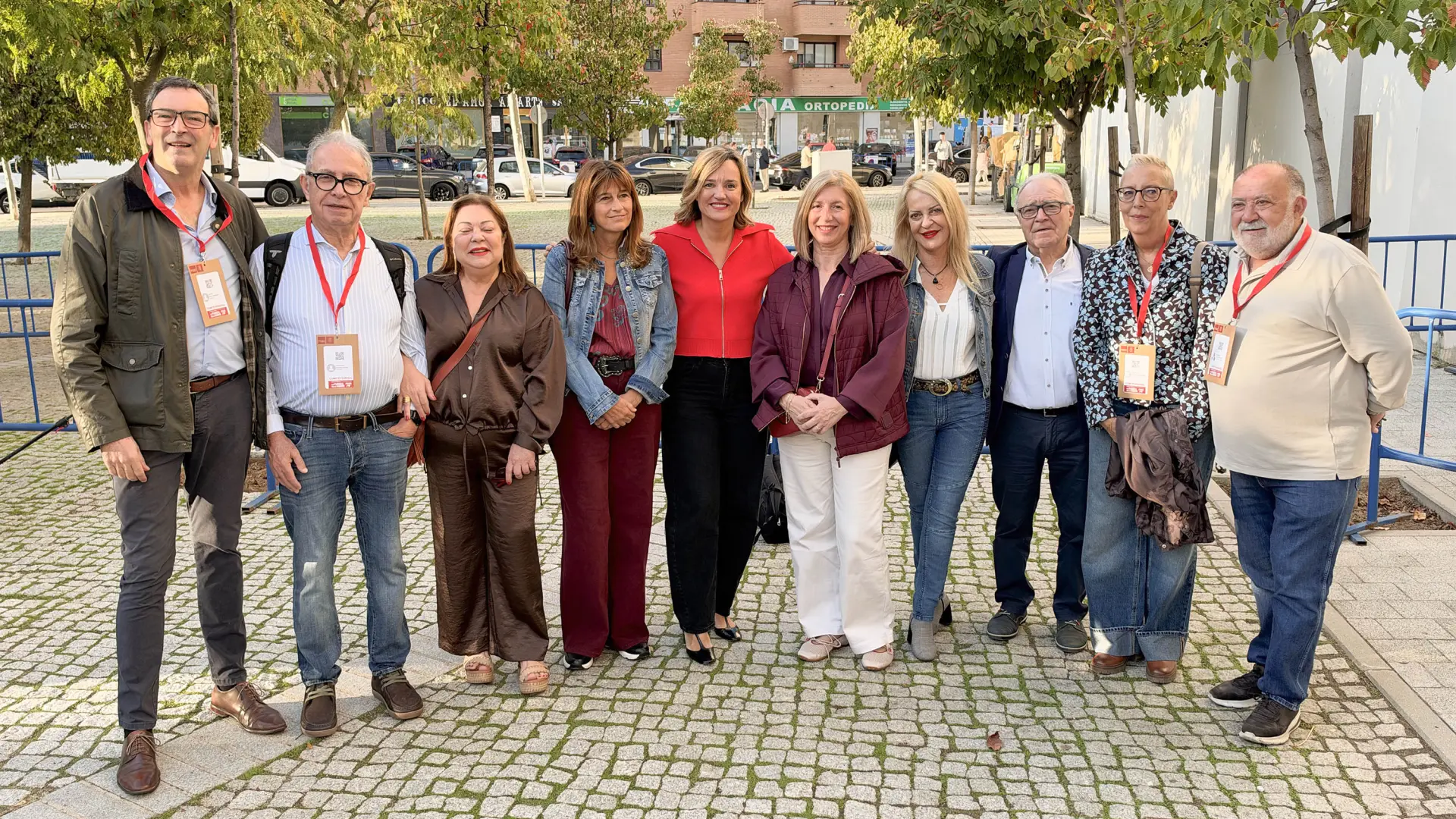 La portavoz socialista en Aragón, Pilar Alegría, este sábado en el Comité Federal del PSOE