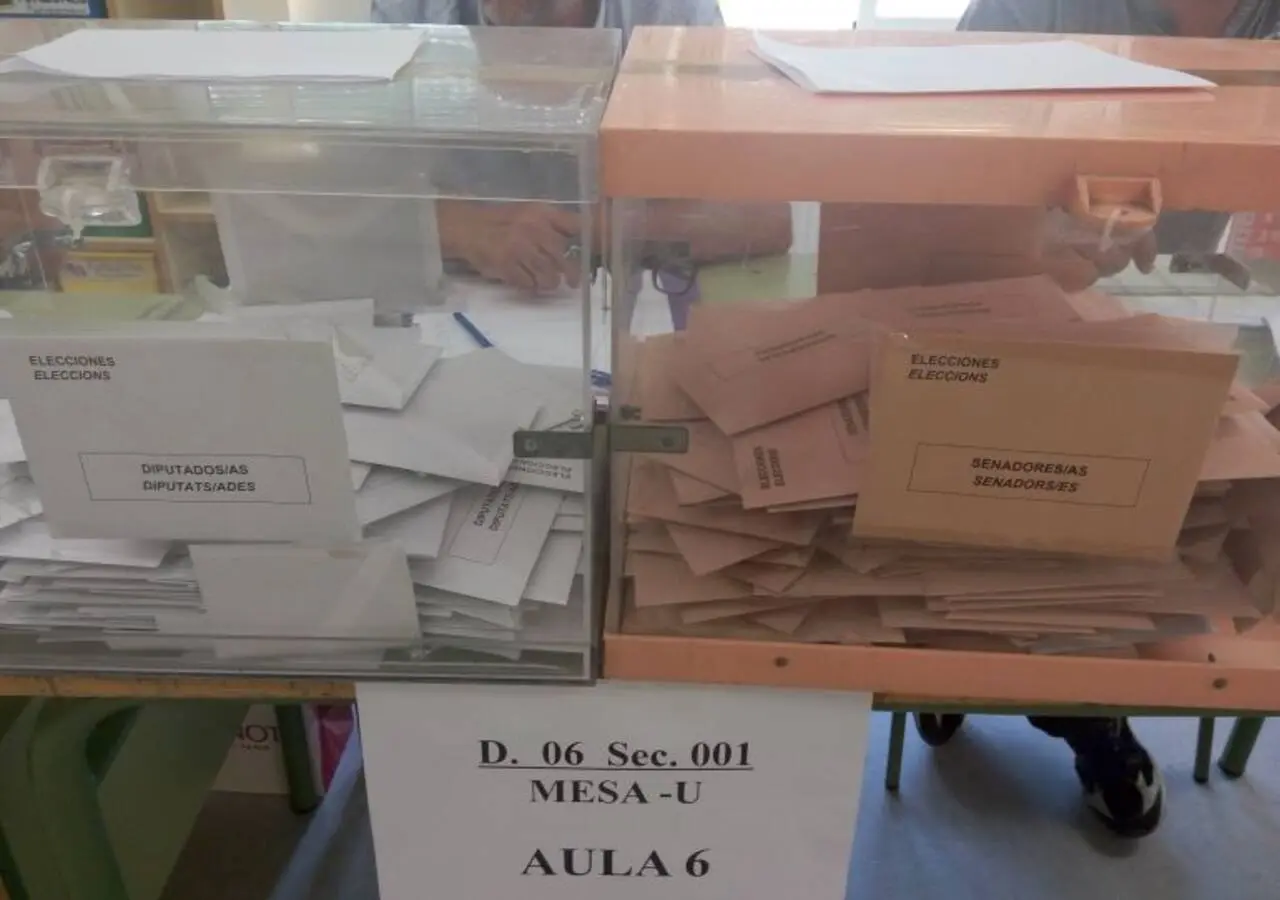 Urnas con votos para el Congreso y el Senado / Javier Muñoz