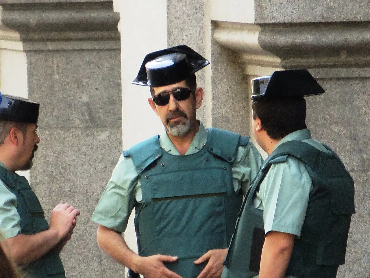 Guardia civil in Madrid 01