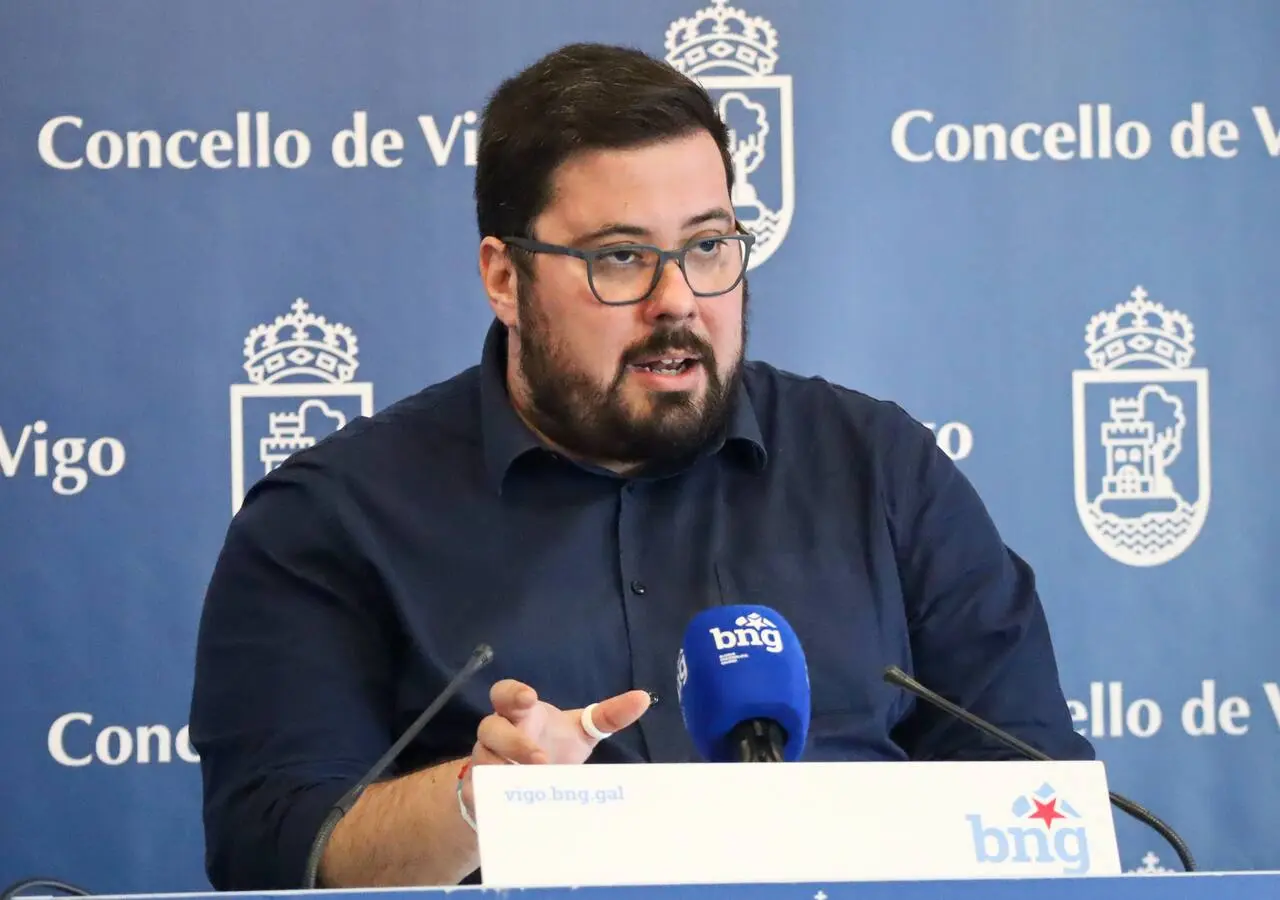 Xabier Pérez Igrexas, portavoz BNG de Vigo