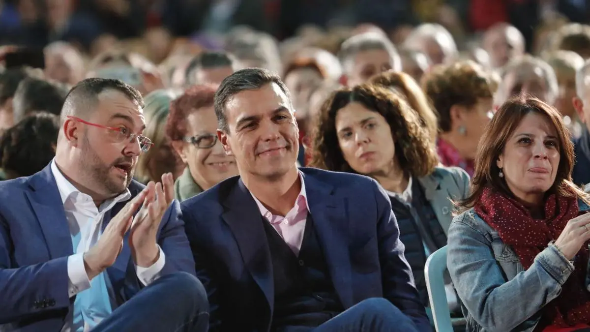 Pedro Sánchez arropará a Adriana Lastra en un mitin en Gijón el 26 de octubre