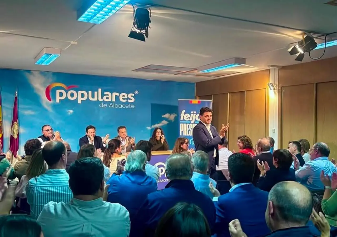 Francisco Navarro, en el acto del PP.