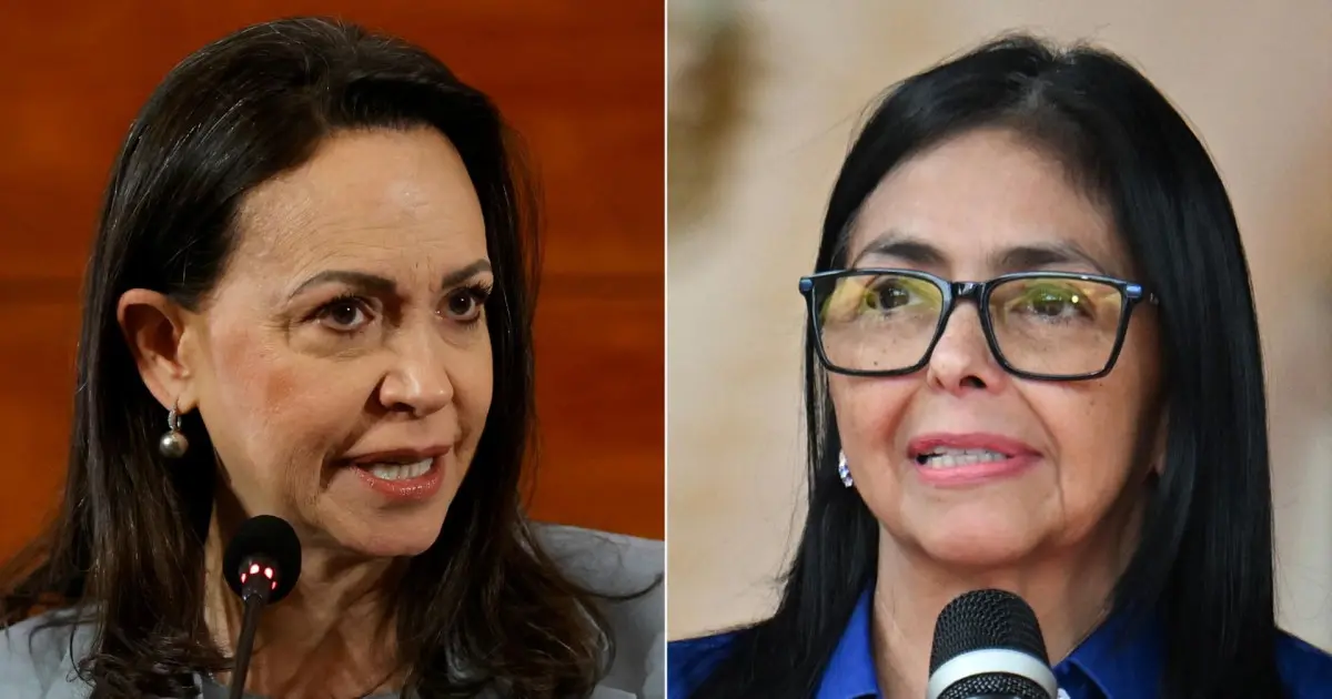 Trump ve «interesante» que Delcy Rodríguez y María Corina Machado compitan en unas elecciones en Venezuela