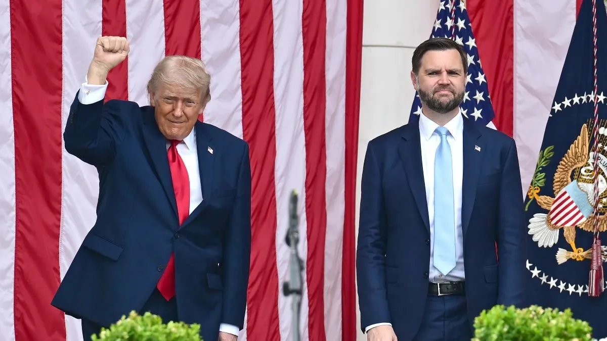 Trump evita respaldar a Vance como sucesor en 2028: «Es irrelevante» El presidente de Estados Unidos, Donald J. Trump, junto