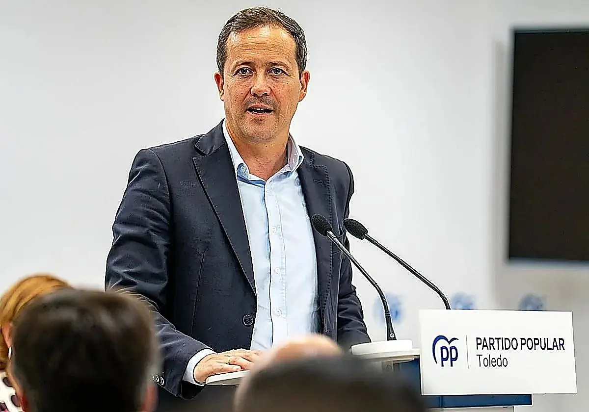Carlos Velázquez, alcalde de Toledo. Carlos Velázquez, alcalde de Toledo. (ABC)