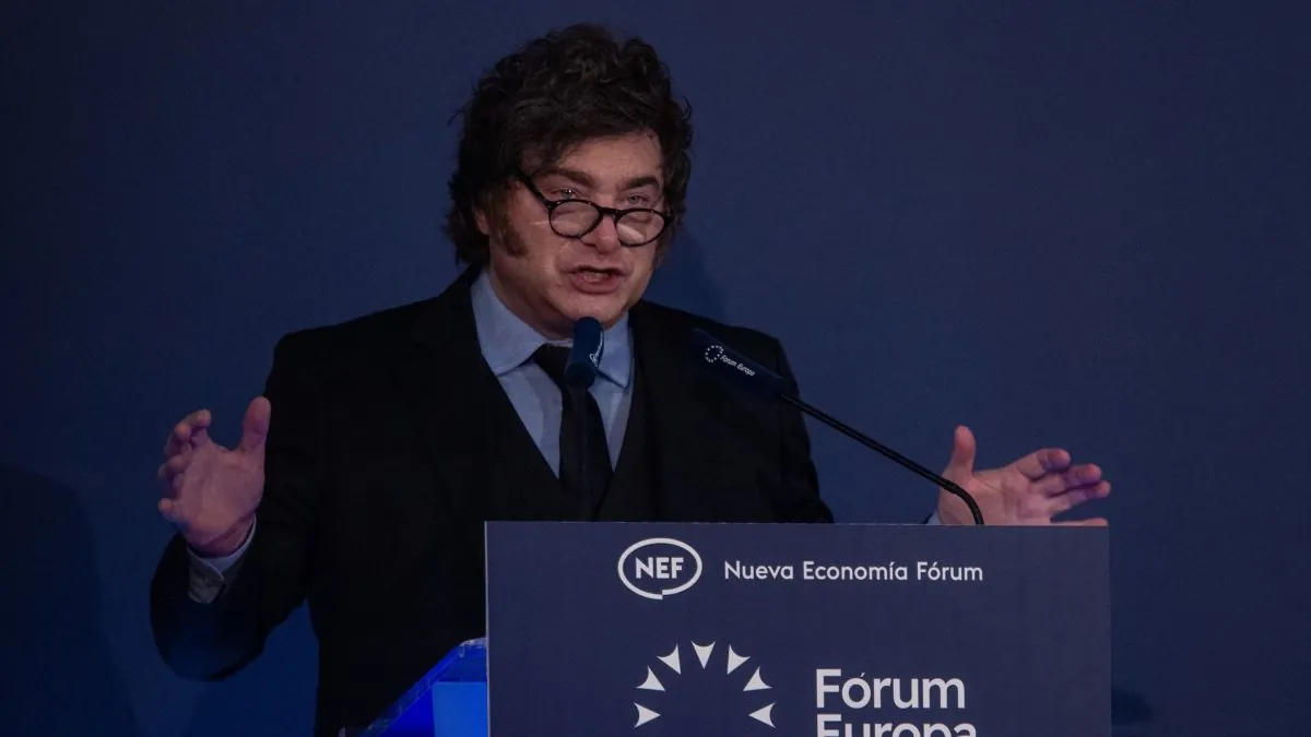 Milei confía en recuperar las Malvinas por la vía diplomática y no mediante soluciones bélicas El presidente de Argentina, Ja