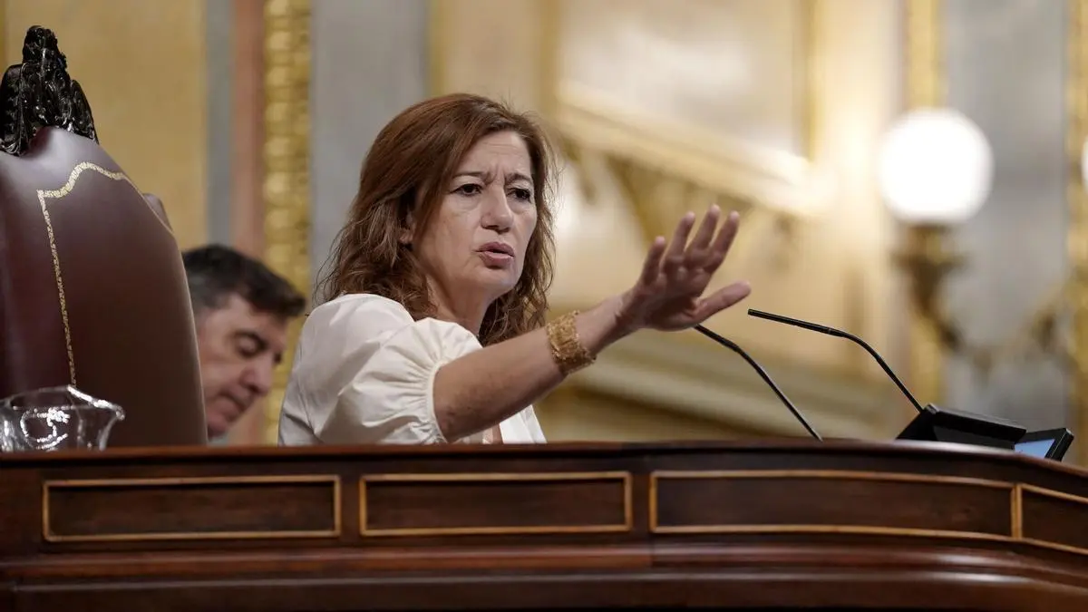 Armengol denuncia la «brutal violencia verbal» institucionalizada en el Congreso y defiende una legislatura «muy útil»