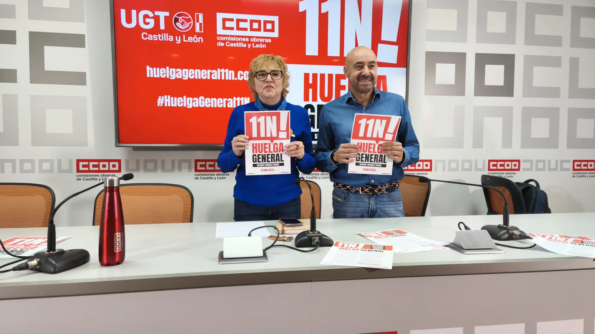 Sindicatos y patronal se dividen en Segovia ante la huelga general del 11-N