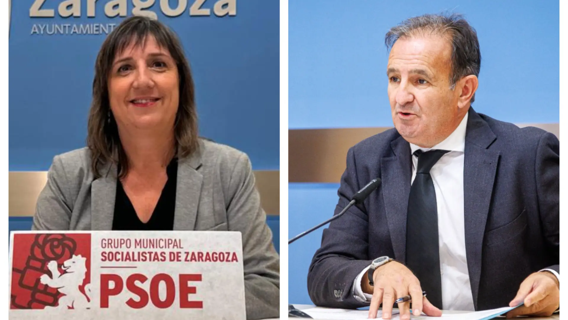 Lola Ranera y &Aacute;ngel Lor&eacute;n, en una imagen de este jueves.