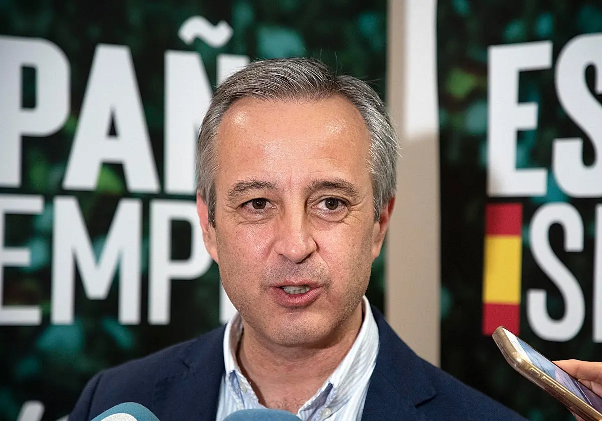 Pablo Sáez Alonso-Muñumer, diputado de Vox por Valladolid, en una imagen de archivo. Pablo Sáez Alonso-Muñumer, diputado de V