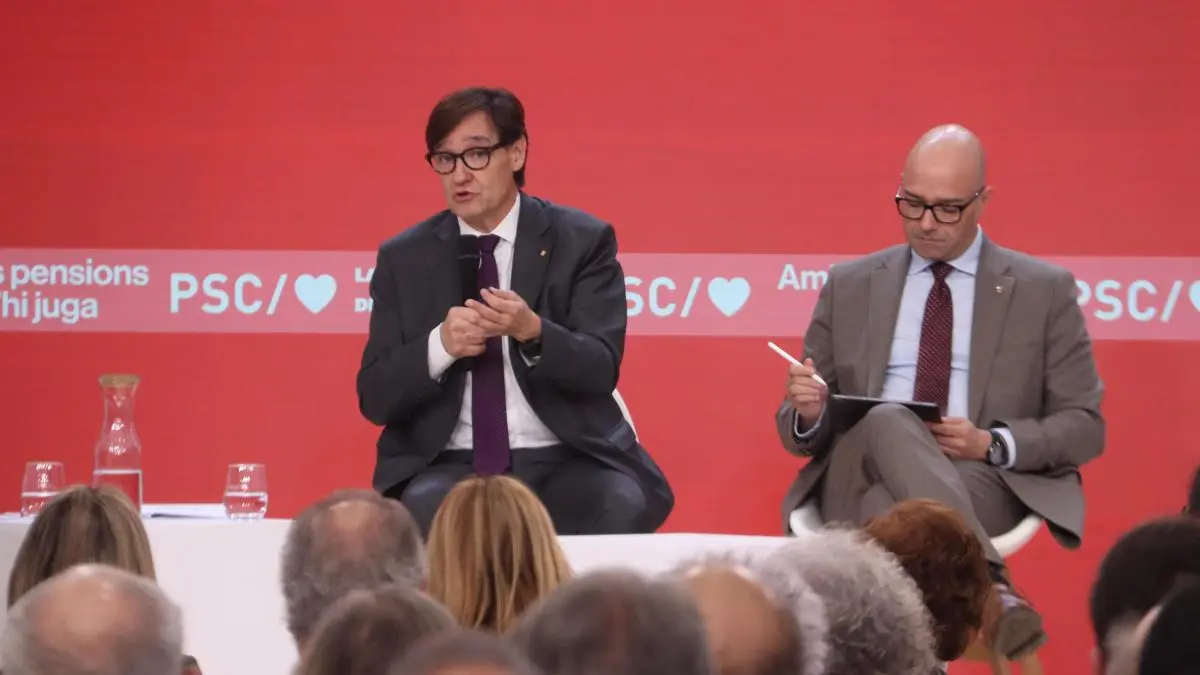 Illa acusa a PP y Vox de crear un «enfrentamiento intergeneracional» con las pensiones