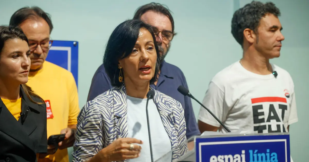 Belén López, líder de CCOO Cataluña, pide a los trabajadores «cuidado con lo que votáis» el 29-N y carga contra PP, Vox y Junts