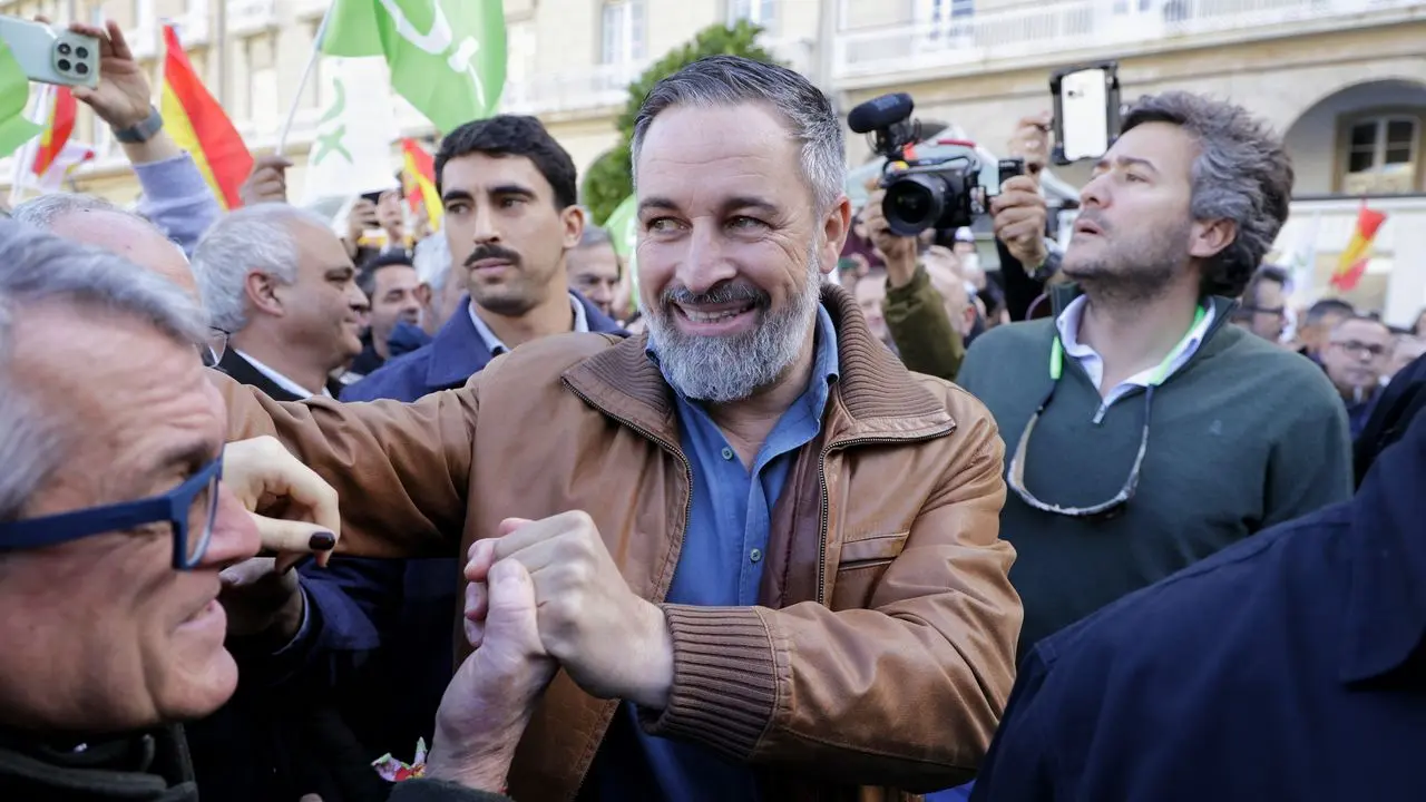 Abascal mantendrá su campaña en la calle tras los altercados registrados en A Coruña