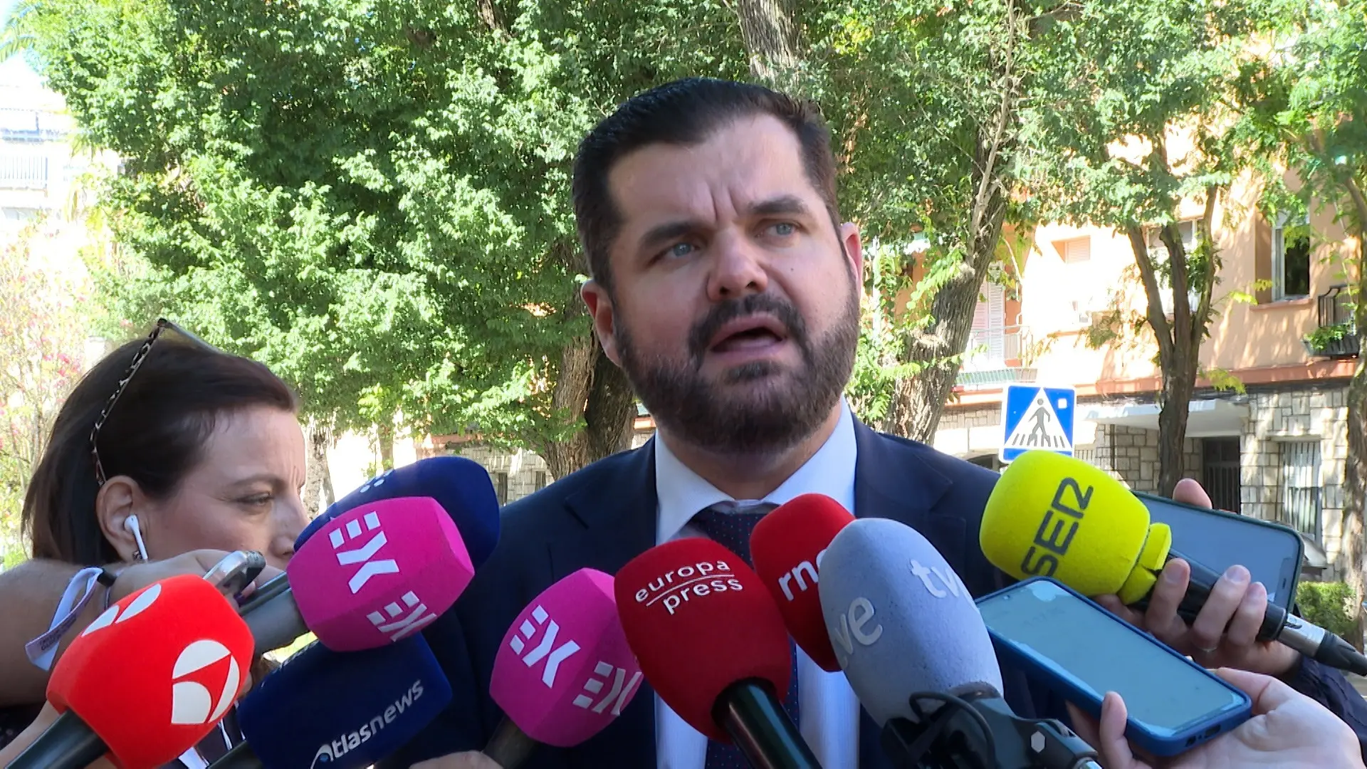 El abogado y presidente del partido político de Iustitia Europa, Luis María Pardo, en una imagen de archivo.