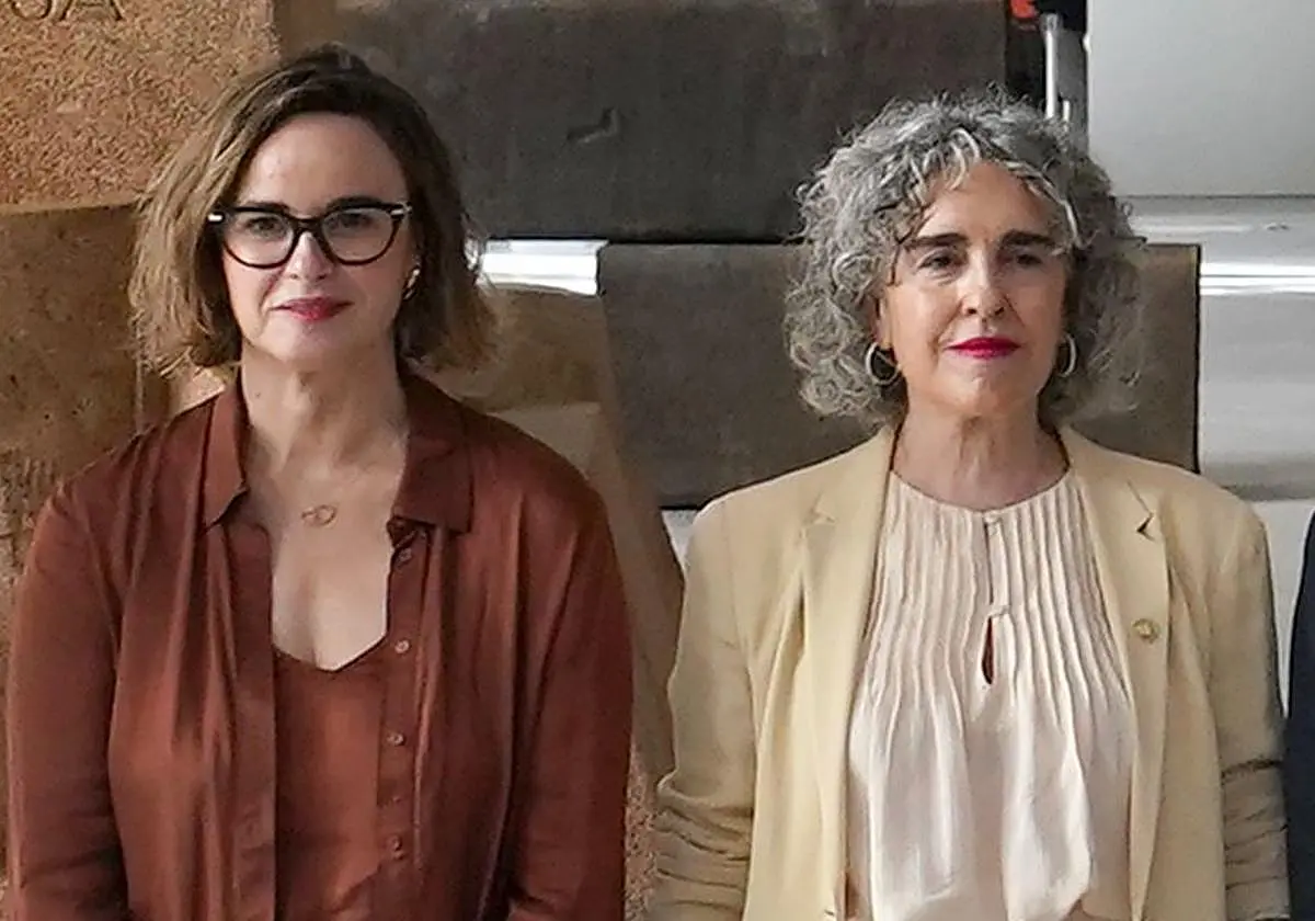 Etxanobe y Bengoetxea, en la reciente inauguración del renovado Museo de Bellas Artes en Bilbao. Etxanobe y Bengoetxea, en la